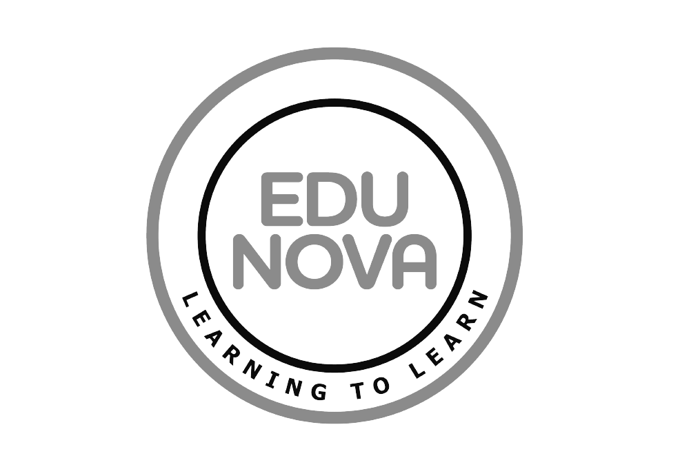 edunova logo black and white